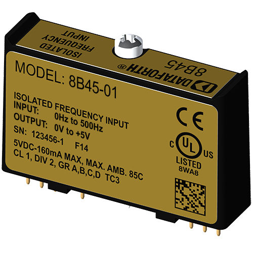 Módulo de tratamiento de señal de entrada - 8B45-01 - Dataforth Corporation - de frecuencia