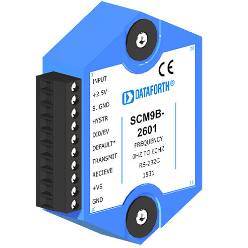 Módulo de tratamiento de señal de entrada - SCM9B-2601 - Dataforth Corporation - de frecuencia / de sensor para ordenador
