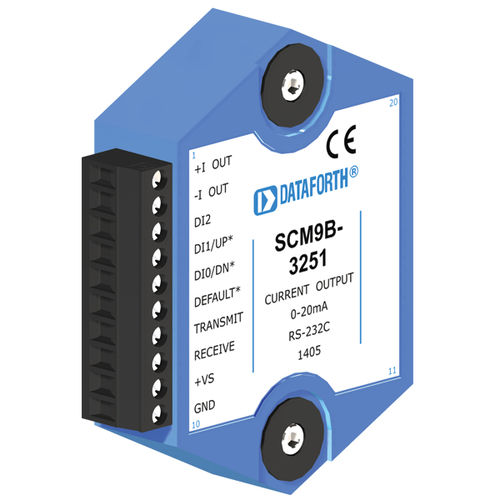 Módulo de tratamiento de señal salidas analógicas - SCM9B-3251 - Dataforth Corporation - de corriente / de sensor para ordenador