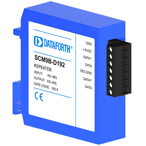 Repetidor RS-485 - SCM9B-D192 - Dataforth Corporation - en riel DIN