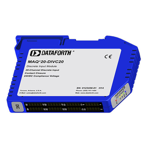 Módulo de entrada alta densidad - MAQ20-DIVC20 - Dataforth Corporation - analógico / 20 canales / de tensión