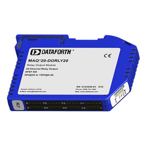 Módulo de salida con salida de relé - MAQ20-DORLY20 - Dataforth Corporation - analógico / 8 salidas de relé / de automatización