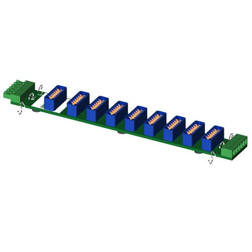 Módulo de conexión tipo backbone - MAQ20-BKPLx Series - Dataforth Corporation - en riel DIN / para módulo E/S