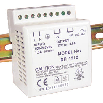 Alimentación eléctrica conmutada - PWR-4505 - Dataforth Corporation - en riel DIN / AC/DC / de salida simple