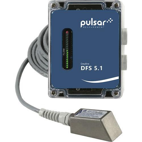 Controlador de caudal de ultrasonido Doppler - DFS 5.1 - Pulsar Measurement - para fango / para agua / para aguas residuales