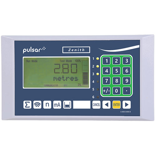 Controlador de estación de bombeo con alarma integrada - Zenith  - Pulsar Measurement - para la gestión de bombas / con reinicio automático de la bomba / de ultrasonido