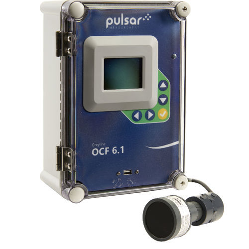 Monitor de caudal por ultrasonidos - OCF 6.1 - Pulsar Measurement - volumétrico / para agua / para productos químicos