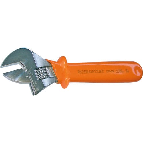 Llave inglesa de cromo - D19 - DERANCOURT - aislada