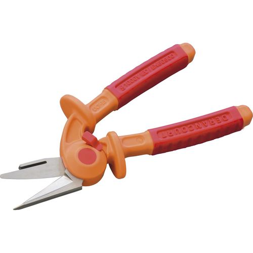 Alicate de corte - DCF-IS - DERANCOURT - para cable / aislado