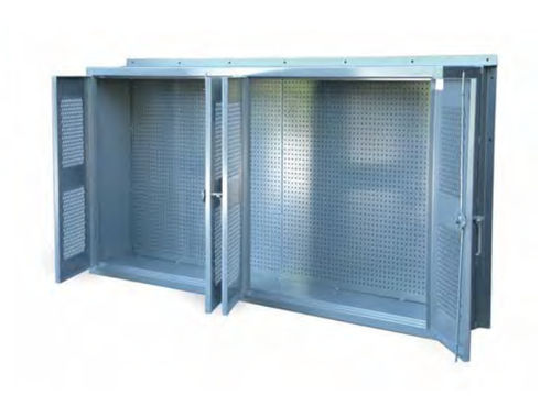 Armario de almacenamiento - WM-15398 - Stronghold - para instalación en pared / con puertas dobles / con ventilación