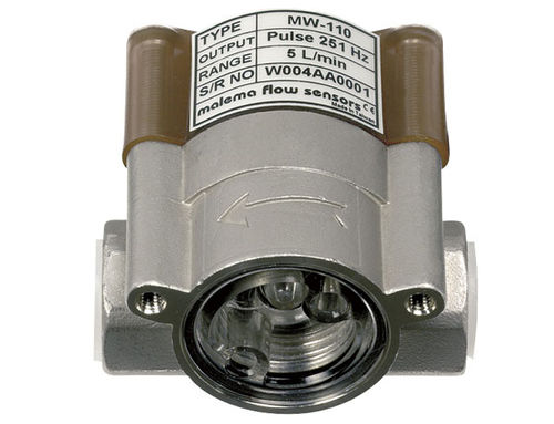 Caudalímetro de rotor - MW-100 series - Malema - volumétrico / para líquido / de inserción
