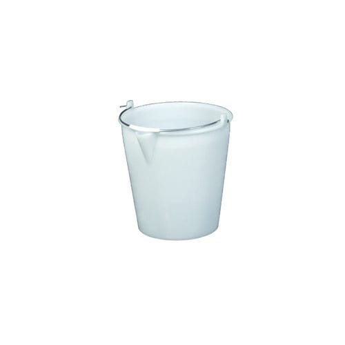 Cubo de plástico - SE18 - Pavoni Italia Spa - oval / con asidero / industrial