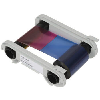 Cinta de transferencia térmica resina - YMCKO-K series - EVOLIS - para impresoras de tarjetas de plástico