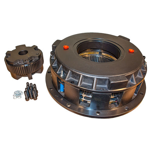 Embrague de disco - DFE 1650 - Nexen Group, Inc. - neumático / para altas cargas / de montaje en brida