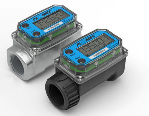 Caudalímetro de turbina - A025 - FLOMEC - volumétrico / para agua / para productos químicos