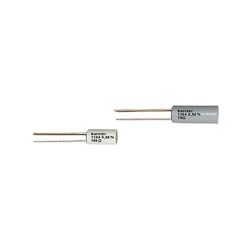 Resistencia de alambre bobinado - 114X - burster präzisionsmesstechnik gmbh & co kg - de baja inductancia / de baja capacitancia / con salidas de tensión