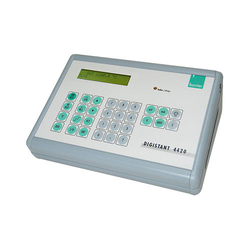 Calibrador para sensor de temperatura - 4420 - burster präzisionsmesstechnik gmbh & co kg - universal / de óhmetro / portátil
