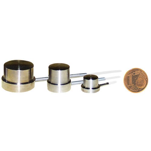 Célula de carga de tracción compresión - 8402 - burster präzisionsmesstechnik gmbh & co kg - de tipo botón / de galga extensométrica / de acero inoxidable