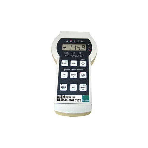 Óhmetro digital - RESISTOMAT® 2320 - burster präzisionsmesstechnik gmbh & co kg - portátil / 4 hilos / alimentado por batería