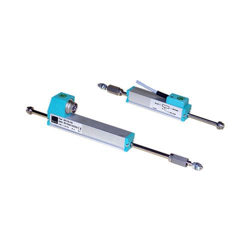 Sensor de desplazamiento lineal - 8710, 8711 - burster präzisionsmesstechnik gmbh & co kg - con potenciómetro de muelle / analógico / IP40
