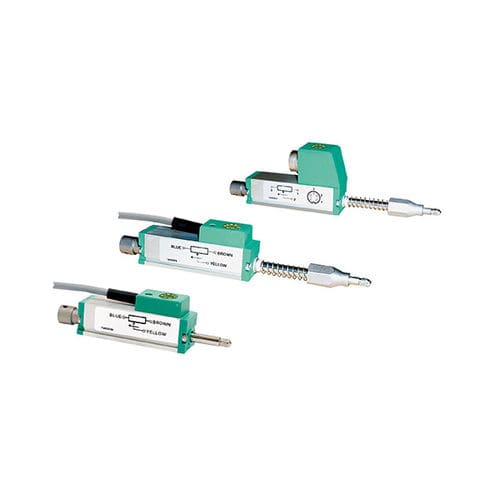 Sensor de desplazamiento lineal - 8712, 8713 - burster präzisionsmesstechnik gmbh & co kg - con potenciómetro de muelle / analógico / IP40