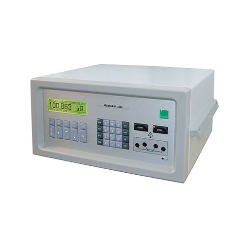 Sistema de diagnóstico de aparato eléctrico - RESISTOMAT® 2304 - burster präzisionsmesstechnik gmbh & co kg