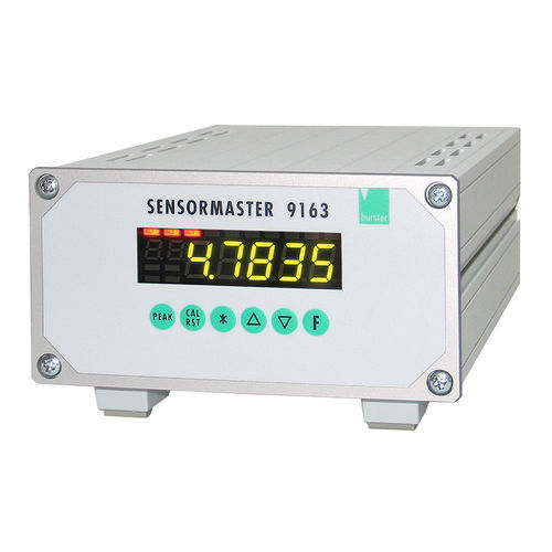 Indicador de proceso - 9163 - burster präzisionsmesstechnik gmbh & co kg - digital / para montaje sobre panel / multivías