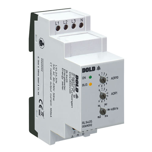 Contador de energía eléctrica Modbus - VARIMETER PRO | RL 9405 - DOLD - trifásico / en riel DIN / 50 Hz