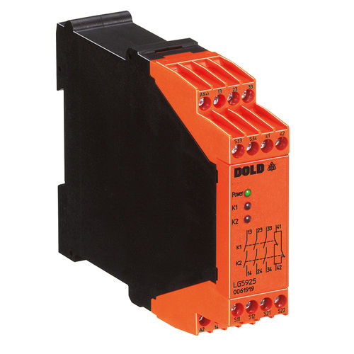 Relé de seguridad de parada de emergencia - LG 5925 - DOLD - 3NA / SIL / IEC