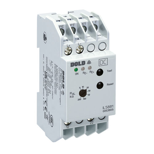 Aparato de control de aislamiento DC - VARIMETER IMD | IL 5881 - DOLD - en riel DIN