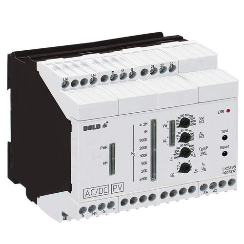 Aparato de control de aislamiento para red AC - LK 5895 - DOLD - DC / AC/DC / en riel DIN