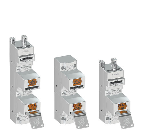 Cerradura con pestillo - DOLD - para puerta / de acero inoxidable / de seguridad