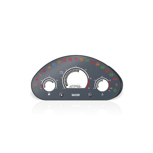 Monitor TFT - 813 - BAUSER - LED / digital / para vehículo