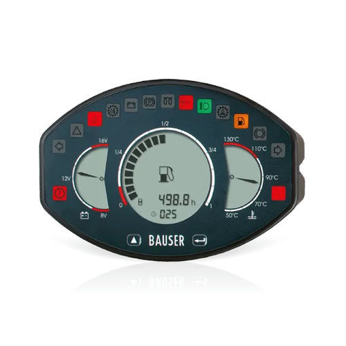 Visualizador LED - 809 - BAUSER - LCD / con gráficos de barra / de información