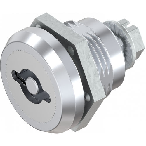 Pestillo con llave - 1000-U819-04IA - EMKA Beschlagteile GmbH & Co. KG - de acero / de seguridad