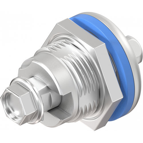Pestillo de compresión - 1000-U963 - EMKA Beschlagteile GmbH & Co. KG - de acero inoxidable / a ras / higiénico