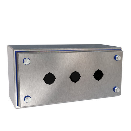 Caja eléctrica de pared - HYPB Series - Hammond - de acero inoxidable / para aplicaciones higiénicas / para entorno agresivo