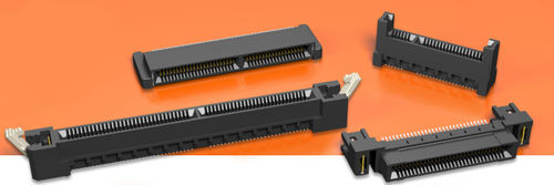 Conector de borde de placa - Edge Rate™ series - SAMTEC - SMT / rectangular / en ángulo recto