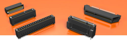 Conector RF - SAMTEC - de borde de placa / SMT / rectangular