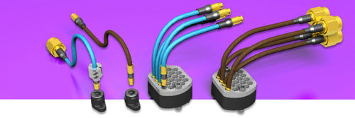 Arnés de cables eléctricos SMA - Bull's Eye® series  - SAMTEC - robusto / de alto rendimiento