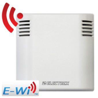 Sensor de temperatura y de humedad relativa - PFATDHI-0BW DECA - ELECTREX - de pared / de radio / 12 Vcc