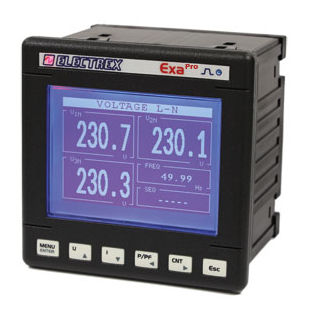 Analizador de vigilancia - PFAE9-1B1Z2-EMF EXA PRO 96 - ELECTREX - de red eléctrica / industrial / de calidad de la energía