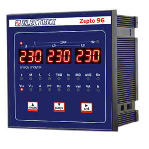 Analizador de vigilancia - PFA8C11-02 ZEPTO 96 - ELECTREX - de red eléctrica / de red AC / industrial