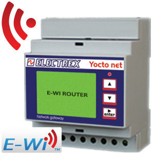 Router inalámbrico - ELECTREX - inalámbrico / 4G / en riel DIN