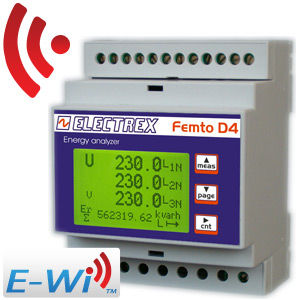 Analizador de red eléctrica - ELECTREX - de calidad de la energía / integrable