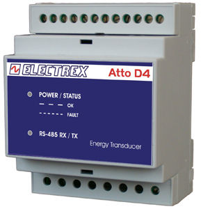 Transductor de corriente con transformador - PFA7431-02 - ELECTREX - en riel DIN