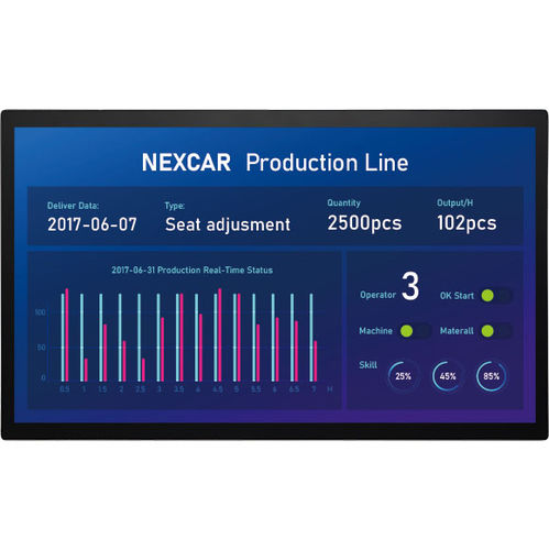 Panel PC 23,8" - XPPC 24-100 - NEXCOM International Co., Ltd - TFT LCD / retroiluminación LED / pantalla táctil capacitiva PCAP