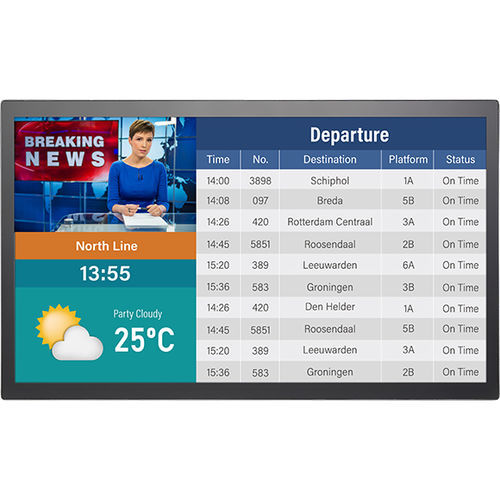 Visualizador TFT - XPPD 24-0P10A - NEXCOM International Co., Ltd - con pantalla táctil multipuntos / de color / 1920 x 1080