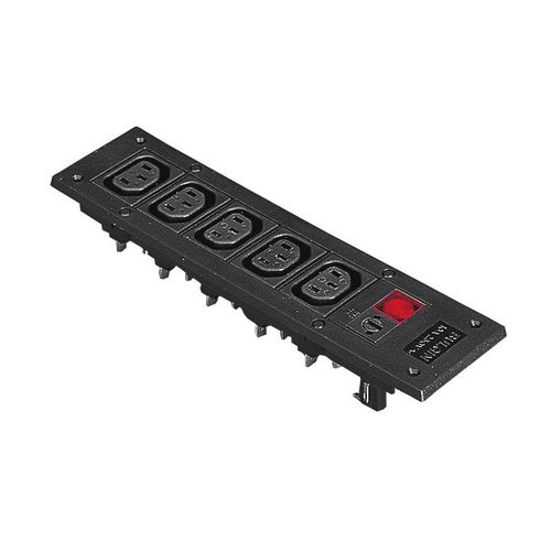 Unidad de distribución de alimentación trifásica - PXD100/050/01/1 - Bulgin Components - IEC