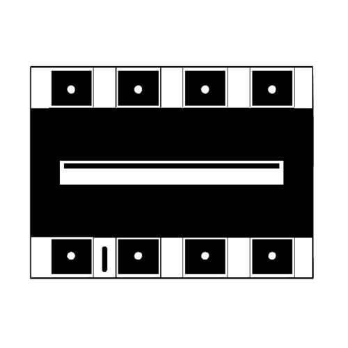 Sensor de imagen CMOS - iC-LF1401 - iC-Haus - CCD / de color / lineal